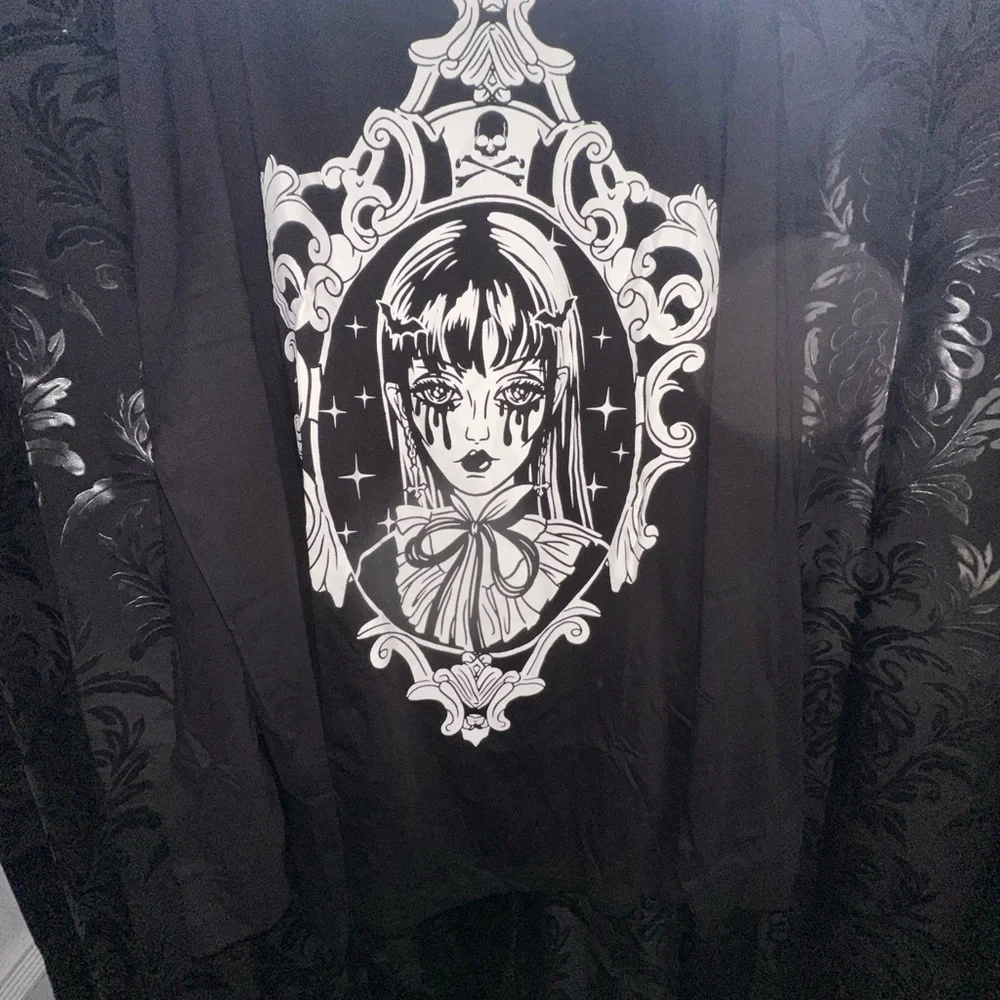 Dollskill Long Sleeve TShirt-Goth/Emo Bat Girl 3XL - Picture 6 of 12